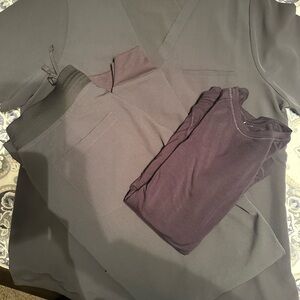 Mandala Gray Scrub Set